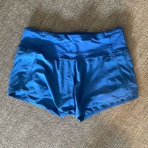 Lululemon blue shorts